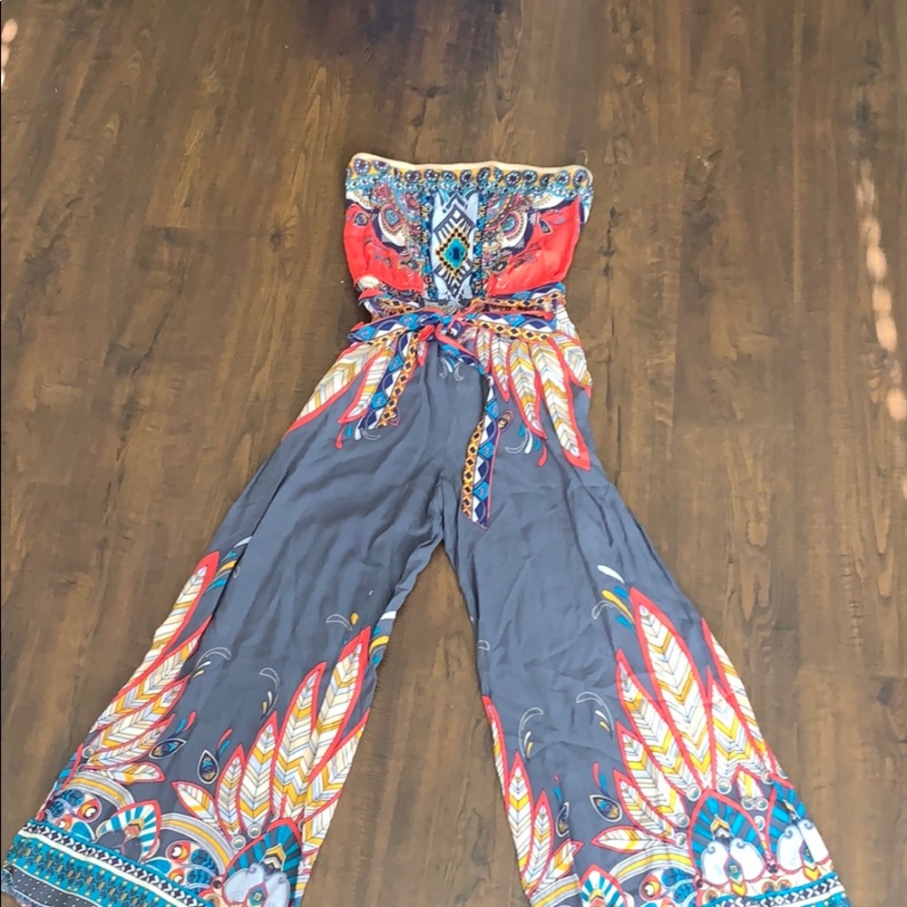 Colorful Aztec Jumpsuit